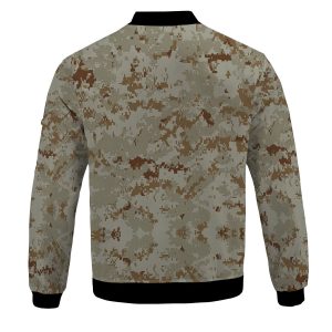 American Marine Pattern Desert Camo Bomber
